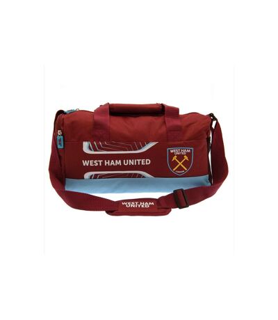 West Ham United FC - Sac de sport (Bordeaux / Bleu ciel) (Taille unique) - UTSG21994