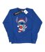 Disney - Sweat LILO AND STITCH STITCH CHRISTMAS - Femme (Bleu roi) - UTBI13621-1