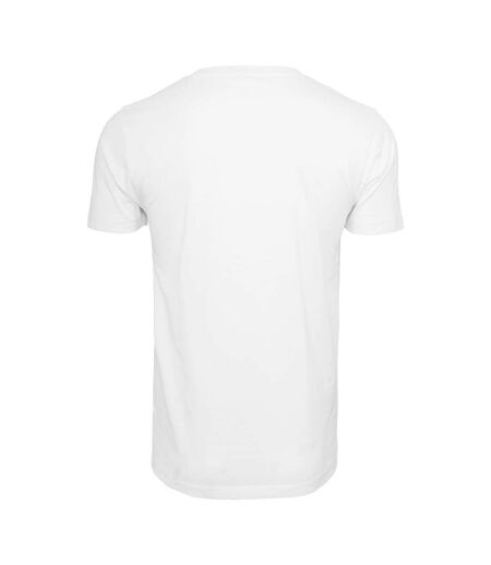 T-shirt Homme Burger Blanc Mister Tee