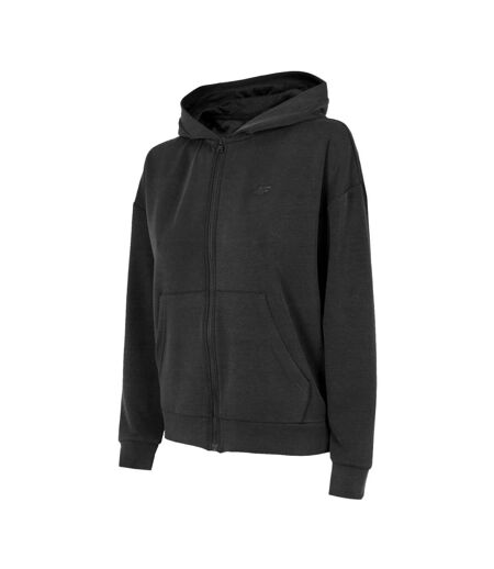 Veste À Capuche H4z22 Bld041 Femme Noir 4F