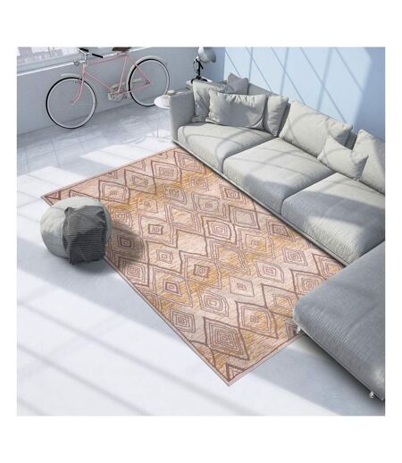 Tapis salon et chambre tissé motif berbère AF MEKNEZA