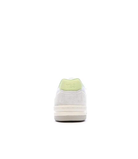 Baskets blanc/jaune femme tbs almeria