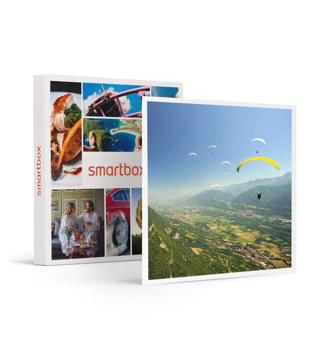 Sensations parapente : vol magique de 35 min au-dessus du lac d'Annecy - SMARTBOX - Coffret Cadeau Sport & Aventure