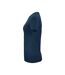 T-shirt Femme Bleu Marine Foncé Clique-3