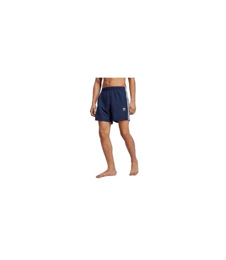 Short De Bain Motif/style 3 Rayures Originals Homme Bleu Blanc Adidas