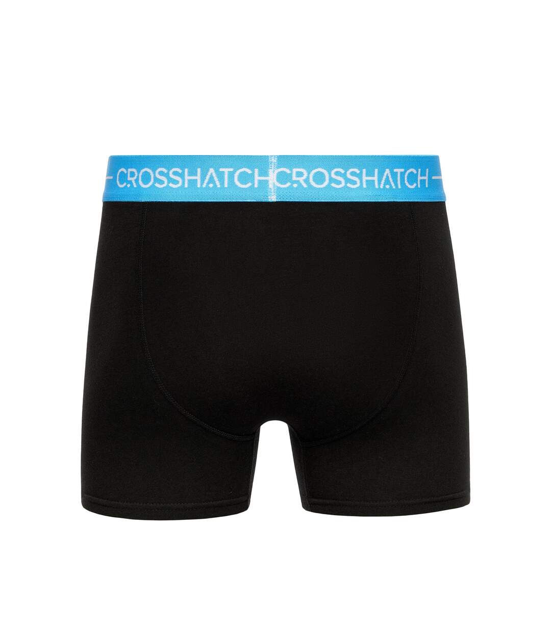 Pack Of 3  Mens Astral Bright Boxer Shorts  Black Crosshatch-2