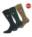 Chaussettes Adulte Noir Vert Lyle & Scott-1