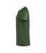Mens Basic T-shirt Bottle Green Clique-2