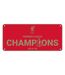 Liverpool FC Premier League Champions 2019-20 Plaque (Red/Gold) (One Size) - UTSG18917