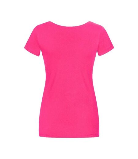 T-shirt Femme Rose Vif X.O By Promodoro