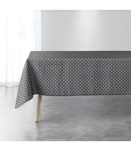 Nappe Imprimée Art Chic 150x240cm Anthracite
