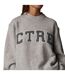 Womens/ladies Club Knitted Crew Neck Jumper Grey Couture-4