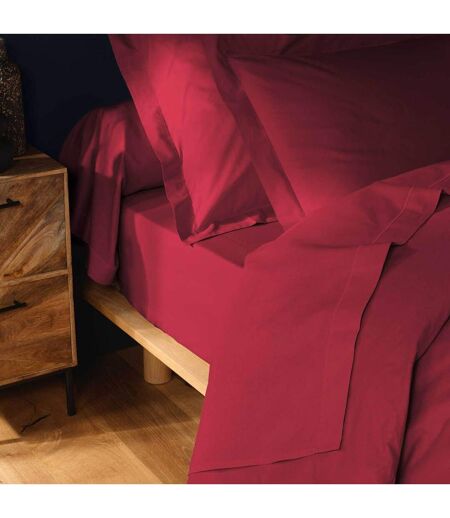 Drap Housse Lina 90x190cm Marsala