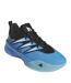 Chaussures De Basket Dame Adulte Bleu Noir Blanc Adidas-1