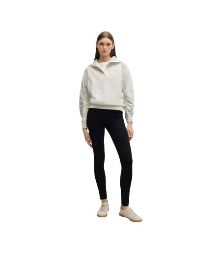 Womens/ladies c_ehybra hybrid regular sweatshirt white Boss