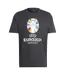 Mens Euro 2024 T-shirt Black Adidas-2