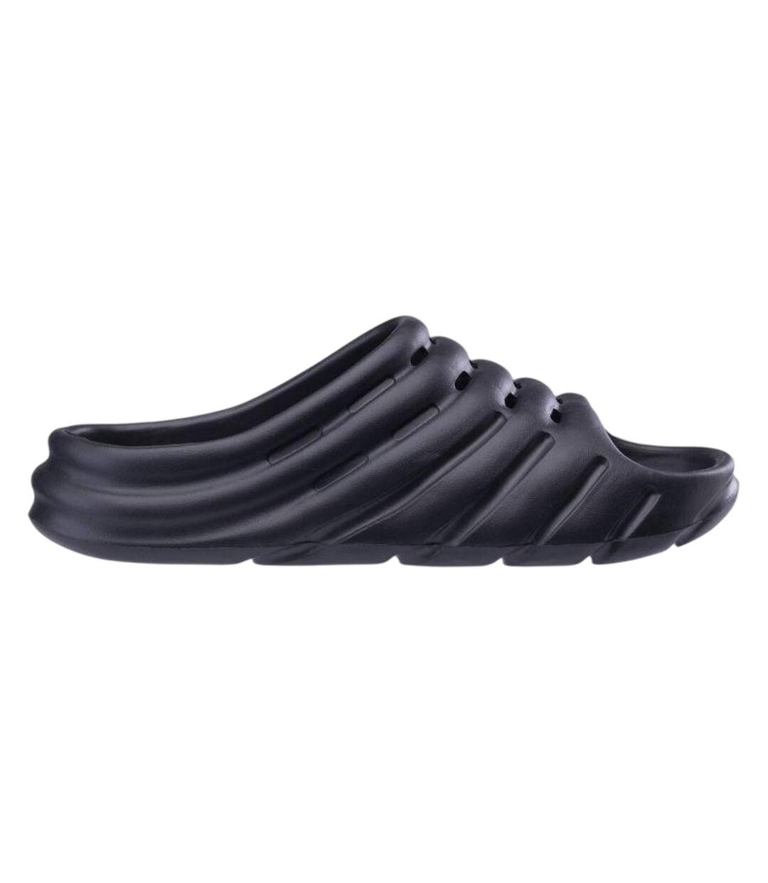 Claquettes Essentials Gras Homme Noir Martes-3