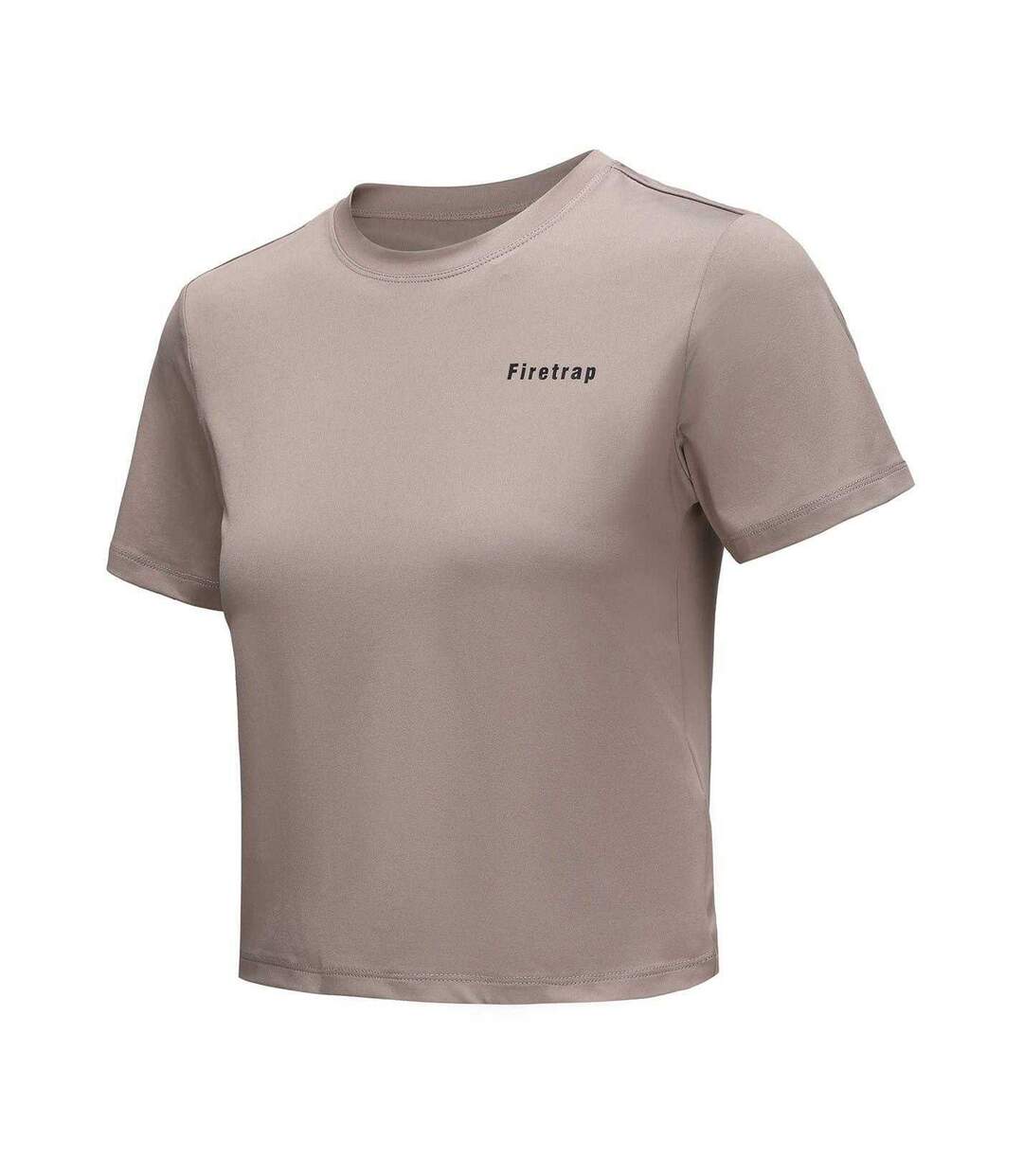 Womens/ladies Recycled Polyester T-shirt Stone Firetrap-3