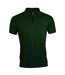 SOLs Mens Prime Pique Plain Short Sleeve Polo Shirt (Bottle Green) - UTPC493