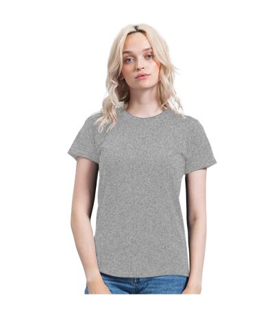 Womens/ladies Essential T-shirt Grey Heather Mantis