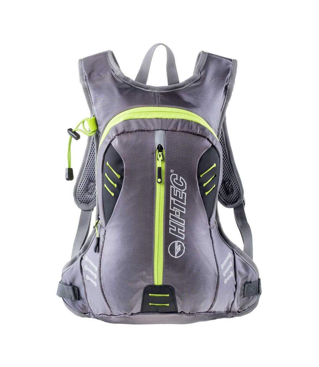 Sac À Dos Ivo Taille Unique Gris Acier Vert Néon Gris Pâle Hi-Tec-1