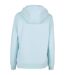 Womens/ladies Basic Hoodie Ocean Blue Build Your Brand-2