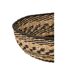 Lot de 2 Coupelles Déco Zostère 46cm Noir & Beige-3