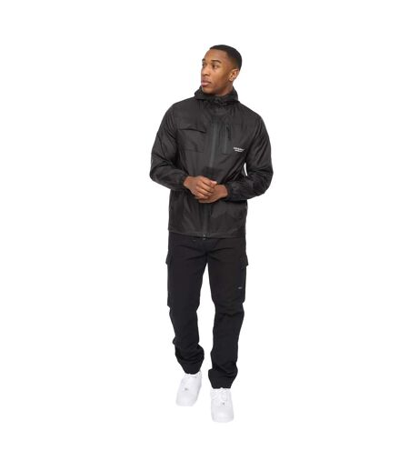 Mens utilate jacket black Crosshatch