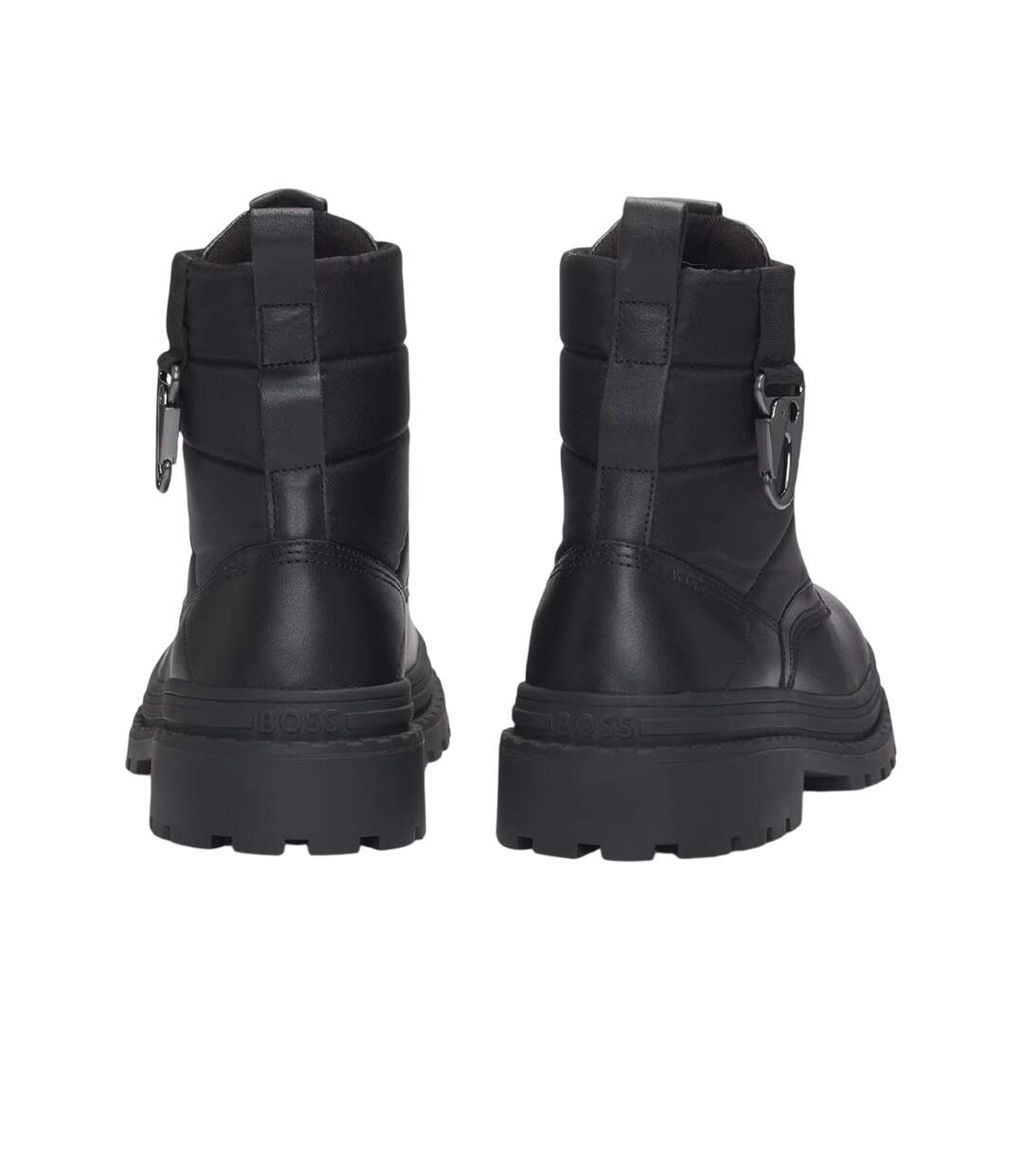 Mens Nebular Halb Ltnyhw Leather Hiking Boots Black Boss-2
