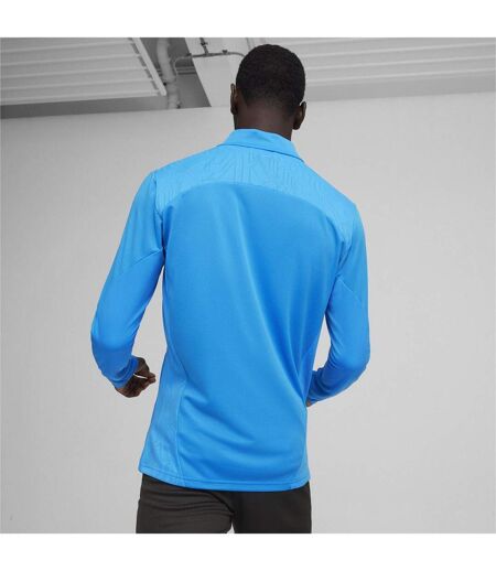 Mens Teamgoal Jacket Blue Silver Puma
