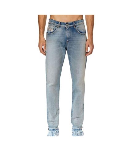 Jean Slim Bleu Clair Délavé Homme Diesel 2019 D-strukt - W27-L32