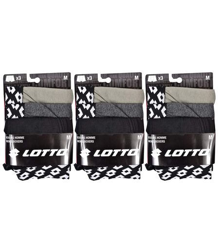 Boxer homme LOTTO Pack de 9 Boxers 0960