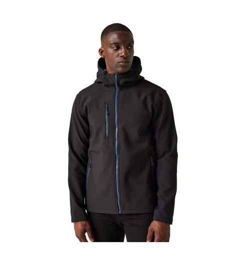 Veste Softshell Navigate Homme Noir Bleu Roi Regatta