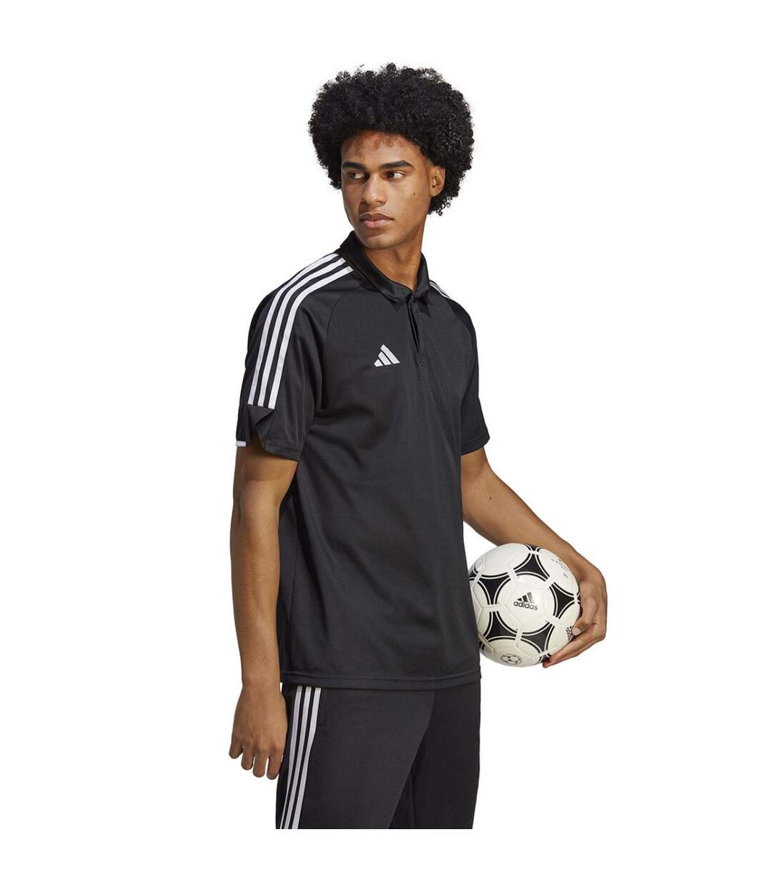 Polo Tiro League Homme Noir Adidas-1