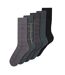 Pack Of 5  Mens Crew Socks  Green Boss-3