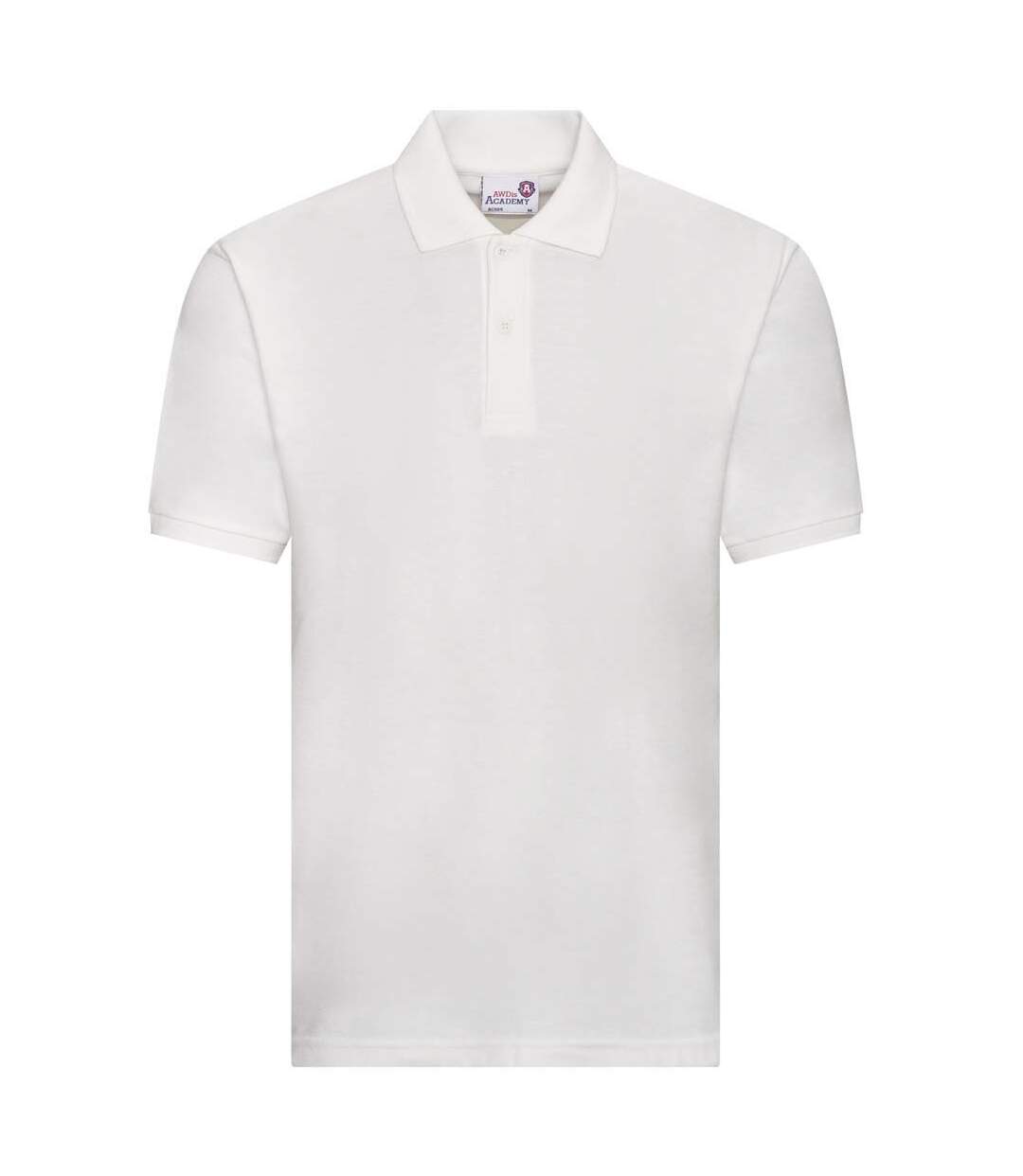 Polo Academy Adulte Blanc Awdis-1