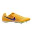 Mens Zoom Rival Multi Running Athletic Shoe Spikes Orange Citron Nike-1