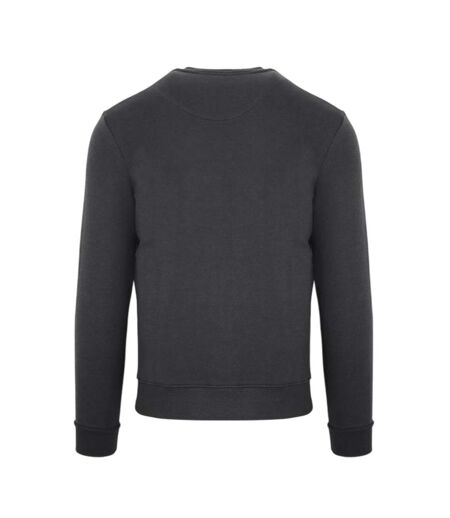 Sweat Motif/style Lettrage Homme Anthracite Aquascutum