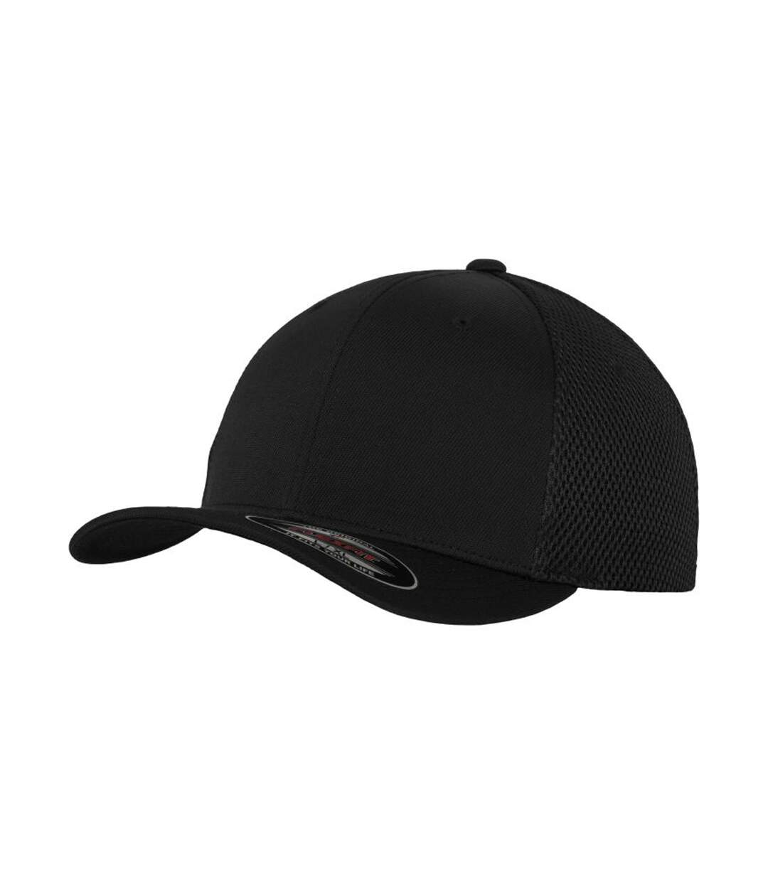 Casquette De Baseball Tactel Noir Flexfit-1