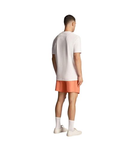 Short De Bain Uni Homme Orange Lyle & Scott