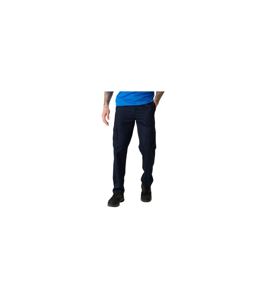 Pantalon À Poches Essential Homme Bleu Marine Regatta Professional-1