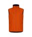 Mens Classic Soft Shell Jacket Blood Orange Clique-1