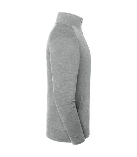 Veste De Survêtement Iconic Premium Homme Gris Clair Chiné Fruit Of The Loom