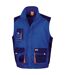 Work-guard mens lite gilet royal blue/navy blue Result-1