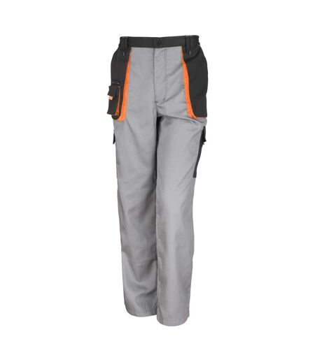 Unisex Work-guard Lite Workwear Trousers Breathable And Windproof Grey Black Orange Result