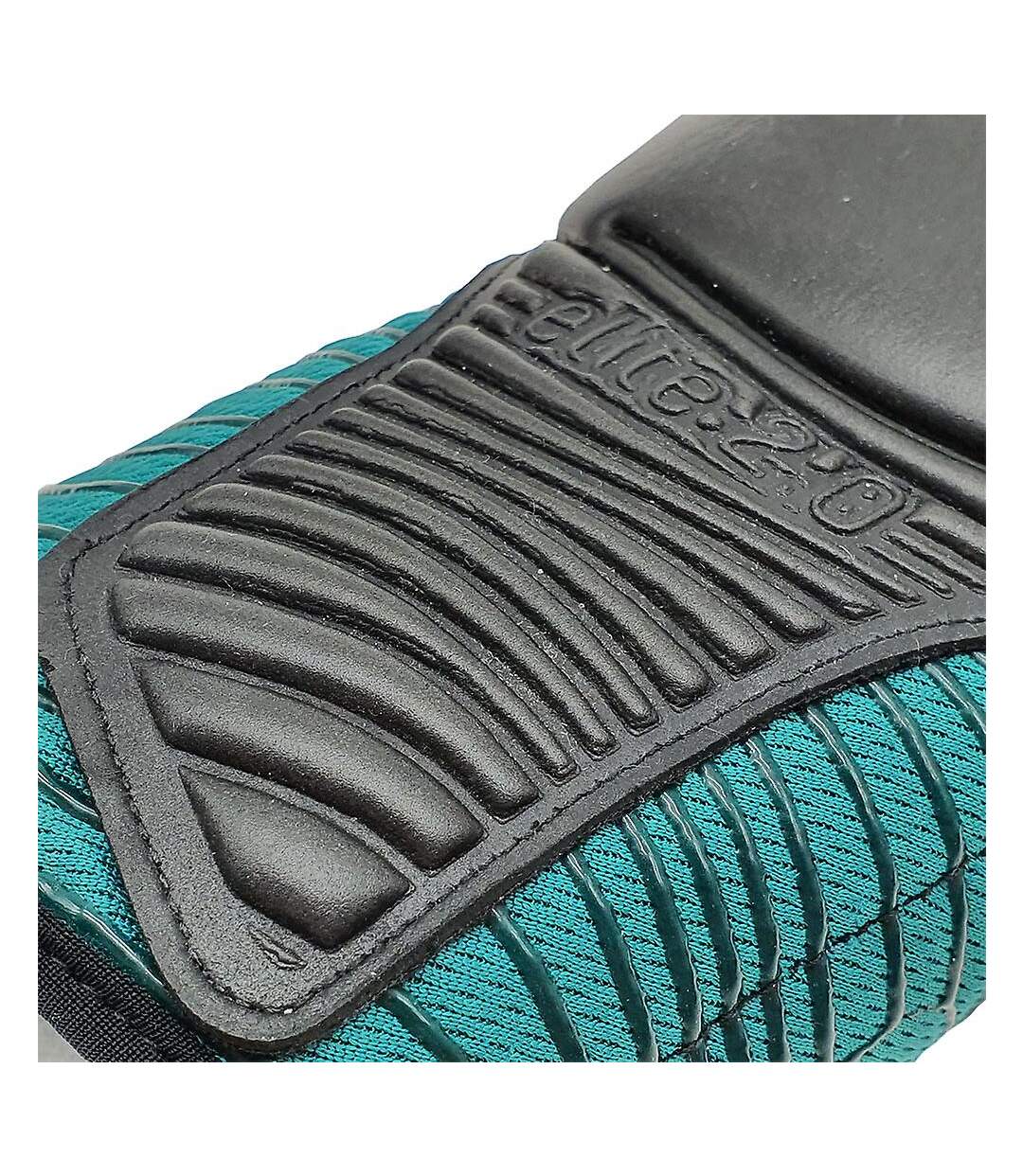 Precision Unisex Adult Elite 2.0 Contact Goalkeeper Gloves (Teal/Fluorescent Orange/Black) - UTRD1461-3