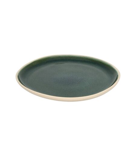 Lot de 6 Assiettes à Dessert en Faïence Wonja 21cm Vert