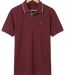 CHALLENGER C2101B : Polo homme en maille piquée bordeaux pour un style élégant et intemporel-2