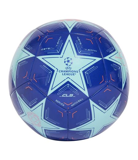 Ballon De Foot Motif/style Ligue Des Champions De L´uefa Ucl Club Taille 5 Bleu Adidas