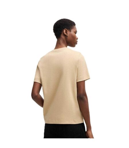 T-shirt Ecosa2 Femme Beige Hugo Boss